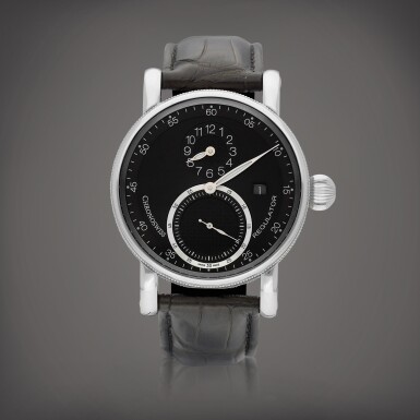 View full screen - View 1 of Lot 8821. Regulator Classic Date, Reference CH-8733 | A stainless steel wristwatch with date and regulator dial, Circa 2018 | Regulator Classic Date 型號CH-8733 | 精鋼腕錶,備日期顯示及規範指針錶盤,約2018年製.