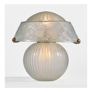 View full screen - View 1 of Lot 138. DAUM | TABLE LAMP.