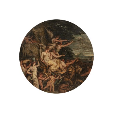 View full screen - View 1 of Lot 70. FELICE GIANI | THE TRIUMPH OF CYBELE; THE TRIUMPH OF BACCHUS .