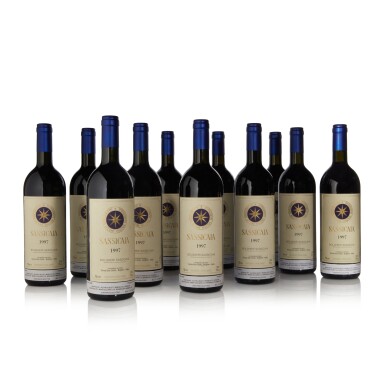 View full screen - View 1 of Lot 112. Sassicaia 1997 (12 BT).