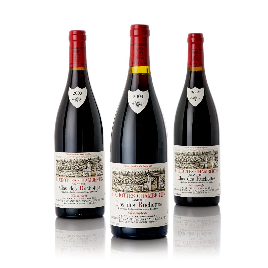 View full screen - View 1 of Lot 9249. Ruchottes Chambertin, Clos des Ruchottes 2003 Domaine Armand Rousseau (12 BT).