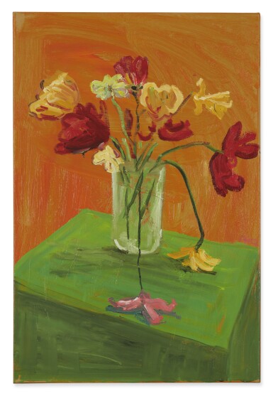 View full screen - View 1 of Lot 632. ANTON HENNING | BLUMENSTILLEHEN 120.