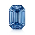 A Magnificent and Spectacular Fancy Vivid Blue Diamond | 15.10克拉 長方形 階梯式切割 艷彩藍色 內部無瑕 鑽石