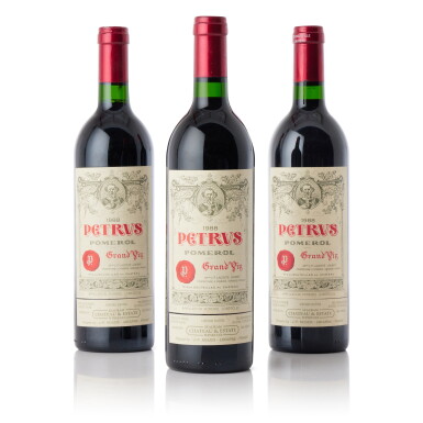 View full screen - View 1 of Lot 6162. Petrus 1988 (5 BT).