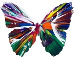 Damien Hirst 達米恩・赫斯特 | Untitled (Butterfly Spin Painting) 無題(蝴蝶旋轉畫)