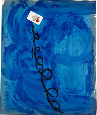 View full screen - View 1 of Lot 250. Cartes per a la Teresa. 1974. Suite de 62 lithographies avec collages..