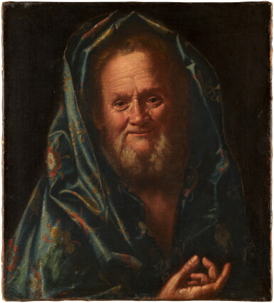 View full screen - View 1 of Lot 174. Portrait of a bearded man.