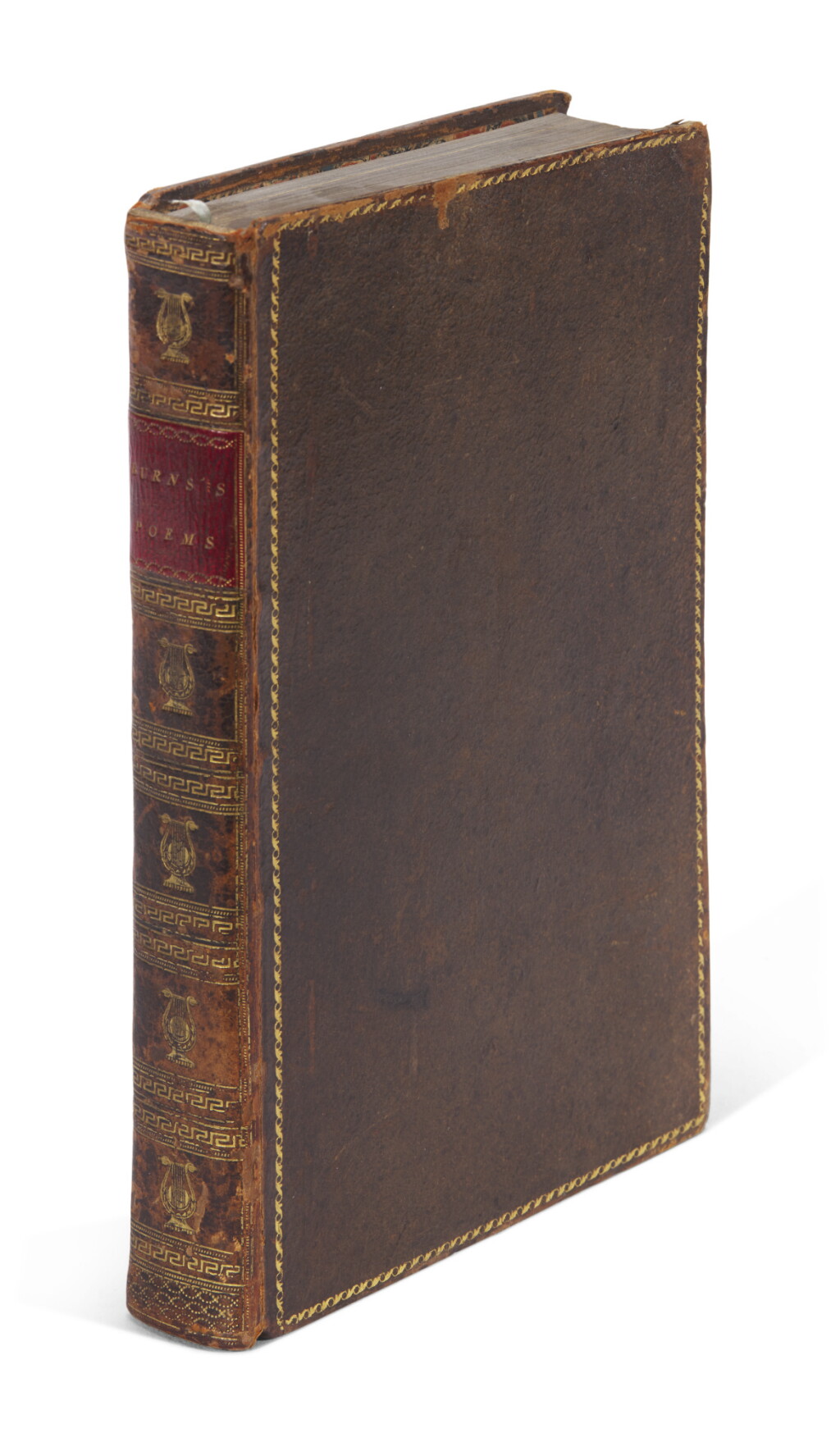 View full screen - View 1 of Lot 13. BURNS | Poems, 1787, first Edinburgh edition .