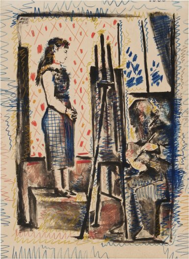 View full screen - View 1 of Lot 163. La Pose Habillee.