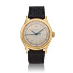 Reference 565 A yellow gold wristwatch with Breguet numerals, Made in 1942
