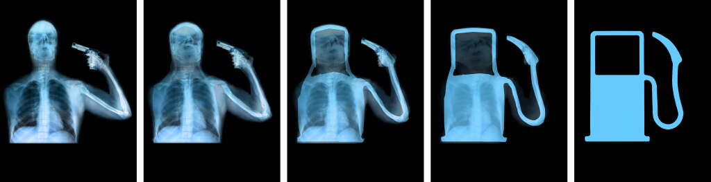 View full screen - View 1 of Lot 389. Evolution of Man.