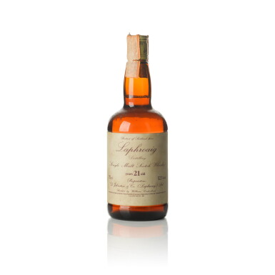 View full screen - View 1 of Lot 210. Laphroaig Sestante 21 Year Old 52.1 abv 1979.
