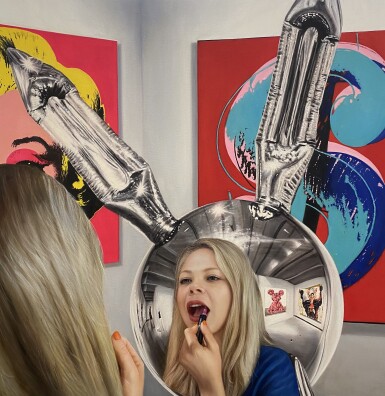 View full screen - View 1 of Lot 9. Portrait of a Young Artist Dreaming of Becoming a Professional Artist II.