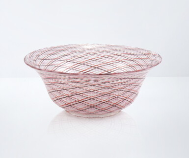 View full screen - View 1 of Lot 127. Reticello bowl no. 8019 .