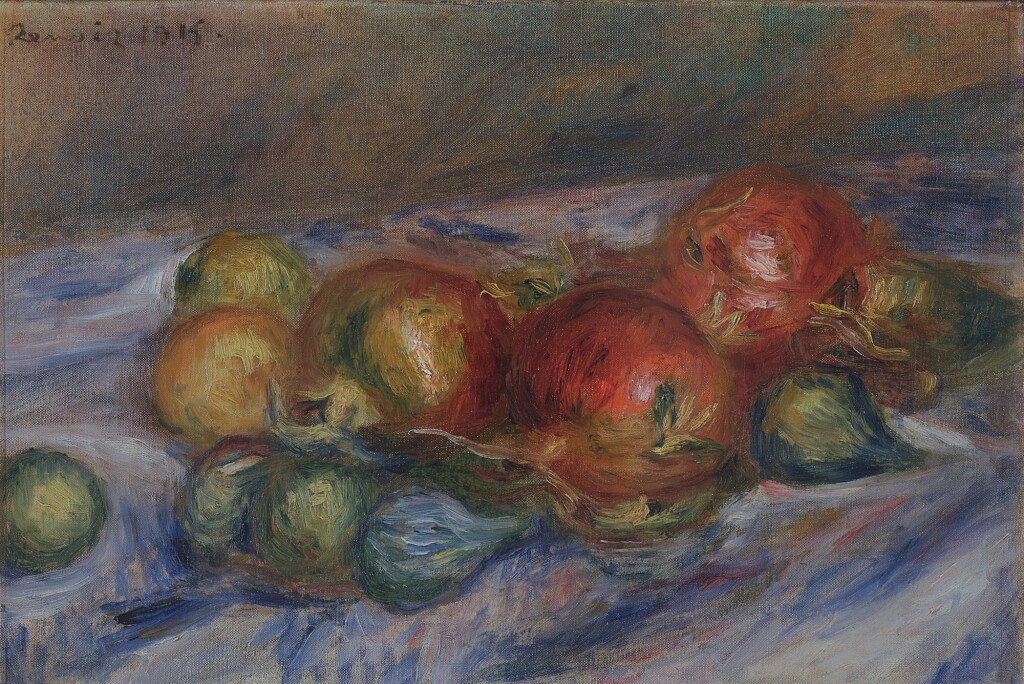View full screen - View 1 of Lot 528. Nature morte aux figues.
