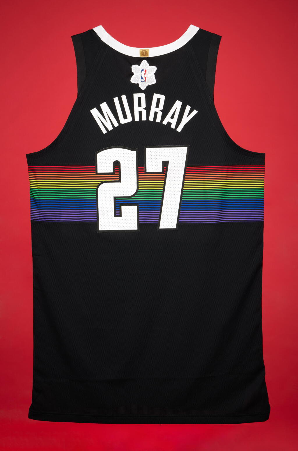 全螢幕檢視 - 查看39Jamal Murray ‘Christmas Day’ Denver Nuggets 2025-2026 Game Worn City Edition Jersey | Double-Double的1