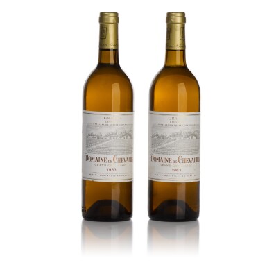 View full screen - View 1 of Lot 300. Domaine de Chevalier Blanc 1983 (2 BT).