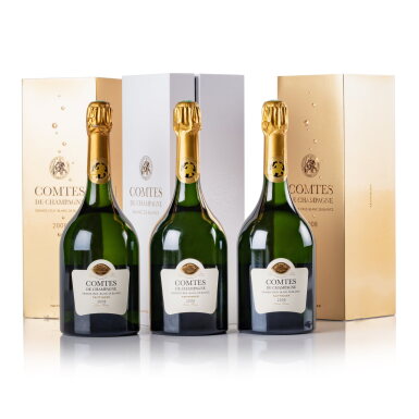 View full screen - View 1 of Lot 472. Taittinger, Comtes de Champagne, Blanc de Blancs 2008 (3 BT).
