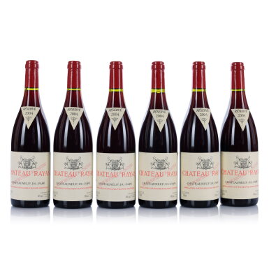 View full screen - View 1 of Lot 576. Châteauneuf du Pape, Rouge 2004 Château Rayas (12 BT).