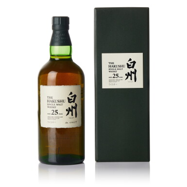 View full screen - View 1 of Lot 1027. 白州 The Hakushu 25 Year Old 43.0 abv NV (1 BT70).