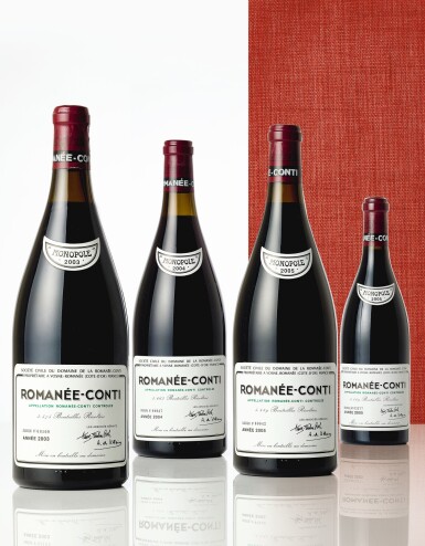 View full screen - View 1 of Lot 9146. Romanée Conti 2003 Domaine de la Romanée-Conti (1 MAG).