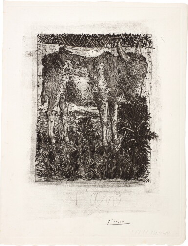 View full screen - View 1 of Lot 175. PABLO PICASSO | L'ANE (B. 329; BA. 576).