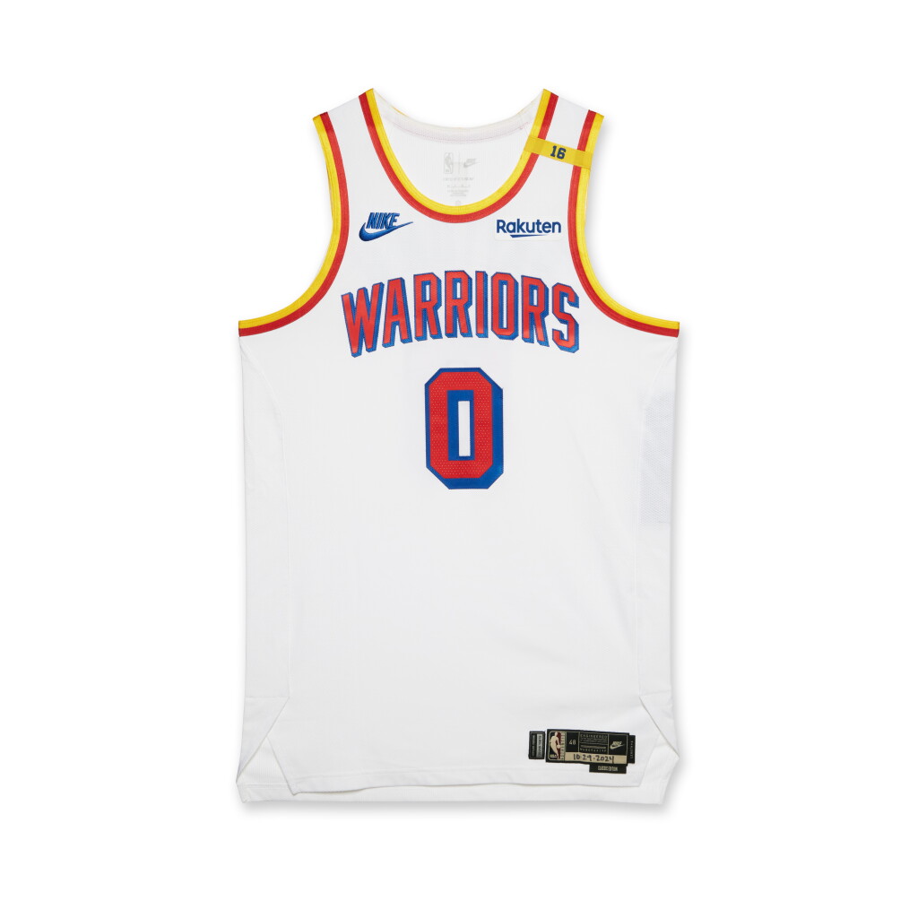 全螢幕檢視 - 查看51Gary Payton II Golden State Warriors 2024-2025 Game Worn Classic Edition Jersey的1