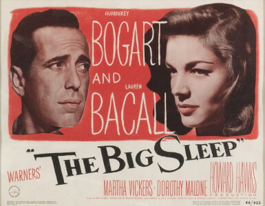 View full screen - View 1 of Lot 135. The Big Sleep (1946).