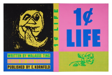 View full screen - View 1 of Lot 621. Cover Image (Rose) for 1¢ Life Book.
