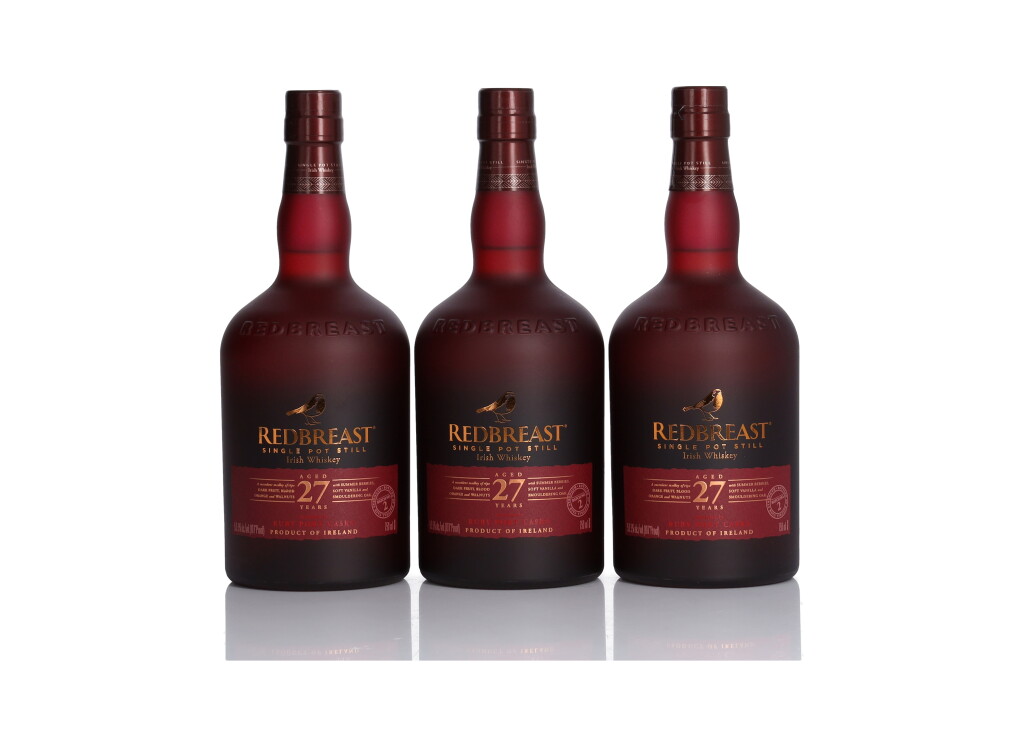 View full screen - View 1 of Lot 129. Redbreast 27 Year Old 53.5 abv NV (3 Bottles 75cl).