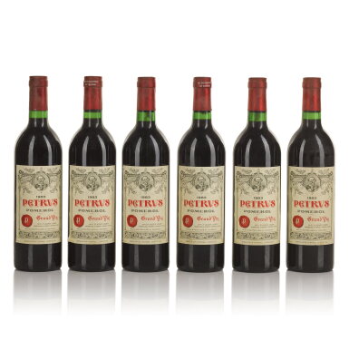 View full screen - View 1 of Lot 116. Petrus 1983 (6 BT).