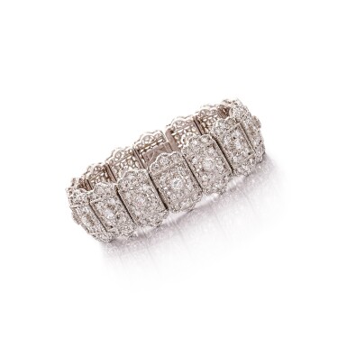 View full screen - View 1 of Lot 324. Diamond Bracelet | 布契拉提 | 鑽石 手鏈.