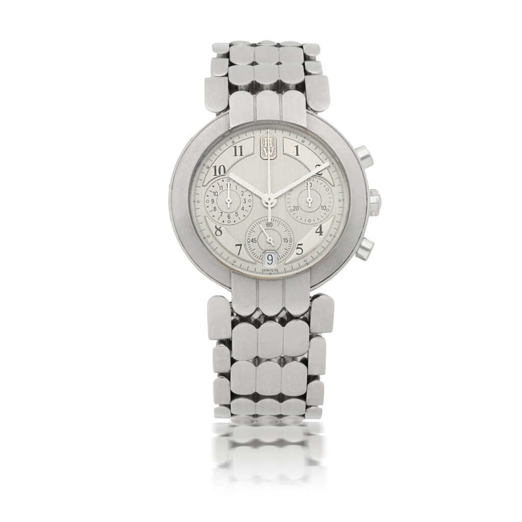 View full screen - View 1 of Lot 145. HARRY WINSTON | PLATINUM WRISTWATCH.