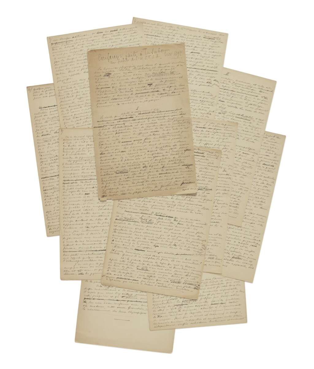 View full screen - View 1 of Lot 173. COUBERTIN, PIERRE DE | The Olympic Manifesto.