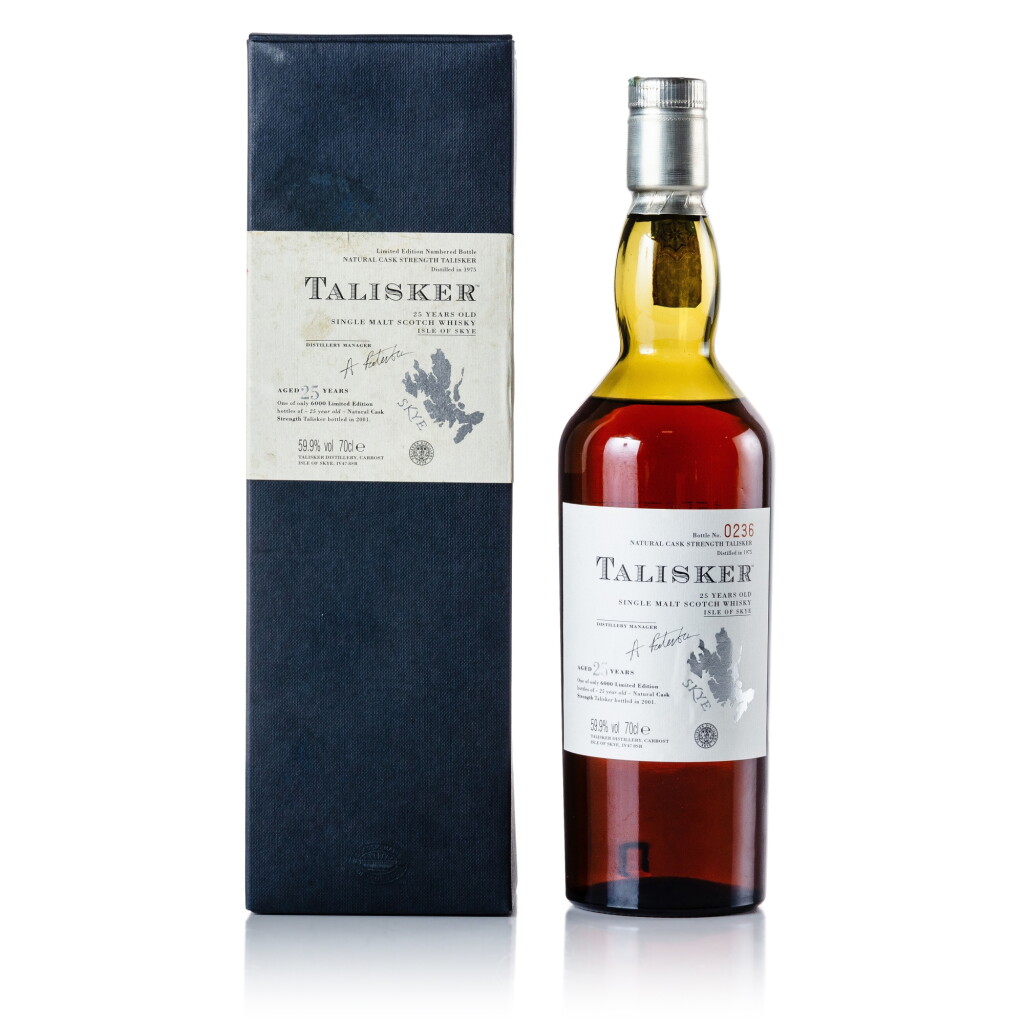 View full screen - View 1 of Lot 287. Talisker 25 Year Old 59.9 abv 1975 (1 BT 70cl).