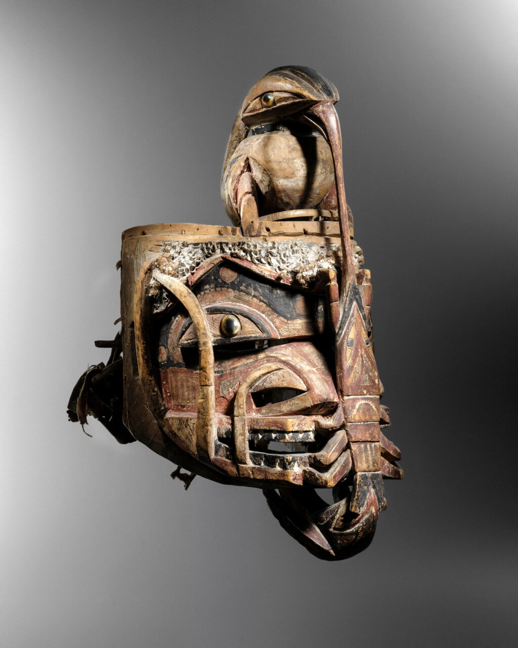View full screen - View 1 of Lot 14. Malagan mask, New Ireland, Bismarck Archipelago, Papua New Guinea.