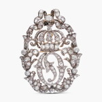 Antique Diamond Presentation Brooch/Pendant