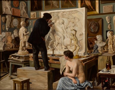 View full screen - View 1 of Lot 331. My Father's Studio.