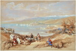Sidon, looking towards Lebanon