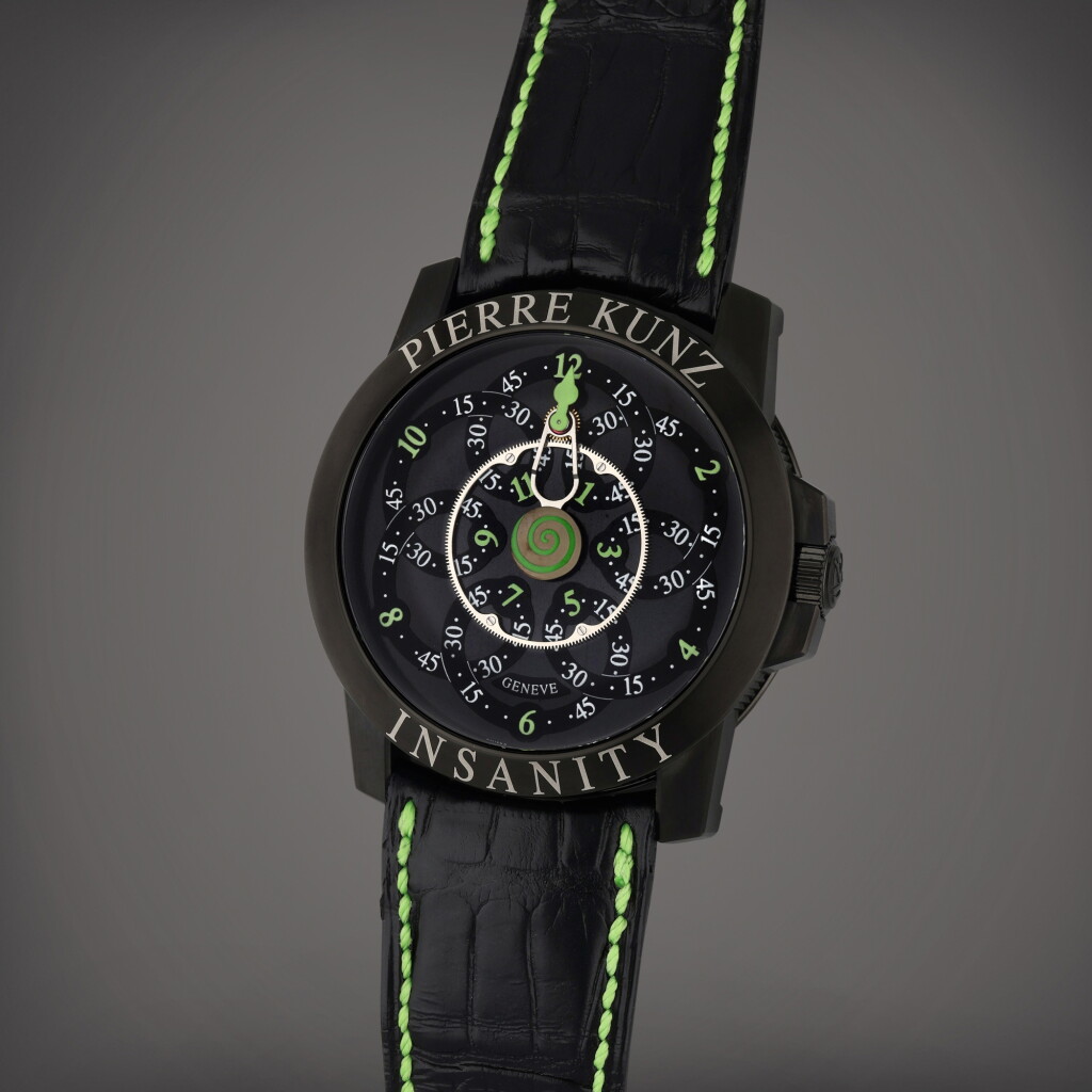 View full screen - View 1 of Lot 66. Reference G 019 Sport Infinity Looping Insanity | A limited edition PVD-coated stainless steel automatic wristwatch, Circa 2010.