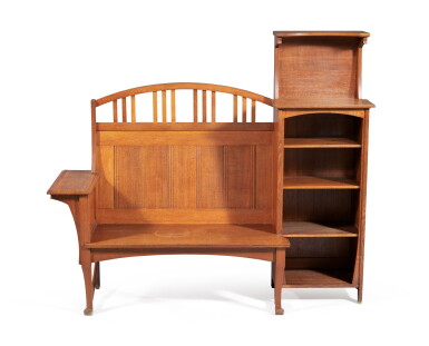 View full screen - View 1 of Lot 11. GUSTAVE SERRURIER-BOVY | COSY-CORNER, CIRCA 1898.