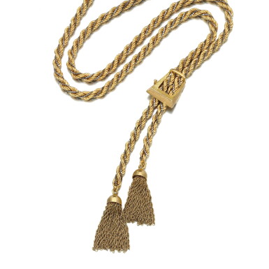 View full screen - View 1 of Lot 64. NECKLACE, 1970S.