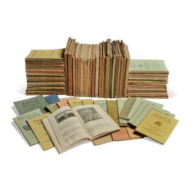View full screen - View 1 of Lot 266. A large archive of American Art Association and Parke-Bernet auction catalogues from 1918 to 1964.