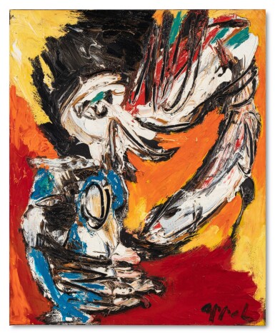 View full screen - View 1 of Lot 40. Fighting Birds.