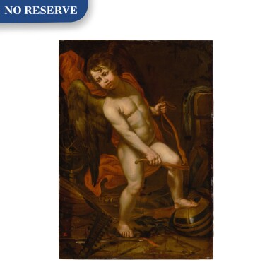 View full screen - View 1 of Lot 644. Cupid breaking his bow.
