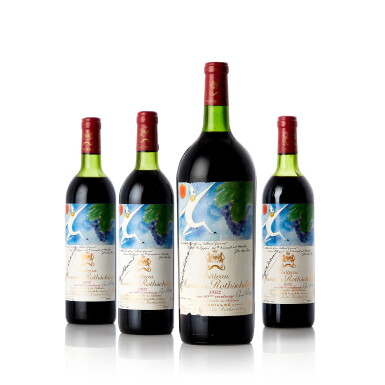 View full screen - View 1 of Lot 1418. Château Mouton Rothschild 1982 (1 BT).