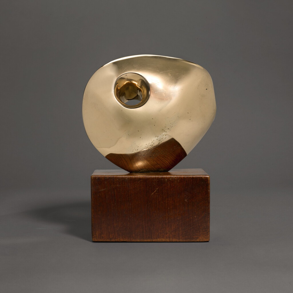 View full screen - View 1 of Lot 602. DAME BARBARA HEPWORTH | PIERCED ROUND FORM.