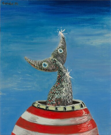 View full screen - View 1 of Lot 31. Fish head .