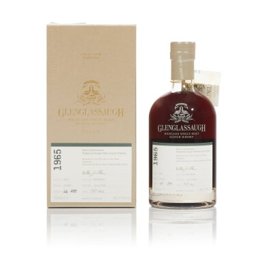 View full screen - View 1 of Lot 340. Glenglassaugh Rare Cask 50 Year Old 40.1 abv 1965 (1 BT70).