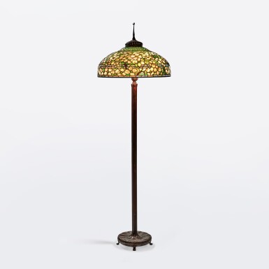 View full screen - View 1 of Lot 11. "Dogwood" Floor Lamp.